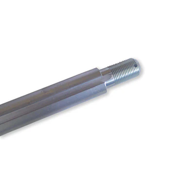 Deluxe Go Kart Axle, Solid Steel, 40 in. Length, 1 in. Diameter, 1-1/2 in. Stepped Ends, Offset 1/4 in. Keyways
