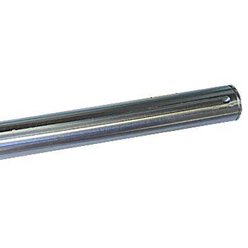 Go Kart Axle, Chrome-moly Steel Tube, 36 in. Length, 1-3/8 in. Diameter, 1/4 in. Offset Keyways