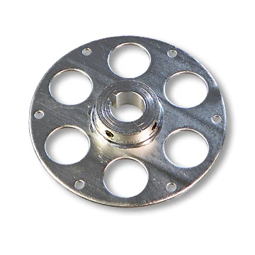 2812-255x-uni-hub-for-sprocket-steel-zinc-plated-1-bore-1-4-keyway-bolt-circle-5.25-1.webp 255X Uni-Hub, for Sprocket, Steel, Zinc-Plated, 1" Bore, 1/4" Keyway, Bolt Circle: 5.25"