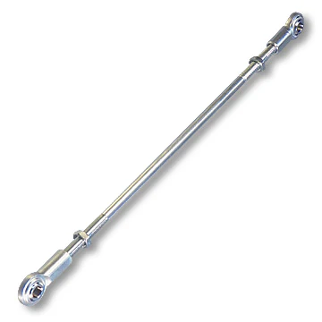 3306-1842-24-thread-5-16-24-length-24-1842-24-thread-5-16-24-length-24-variation-1.webp Tie Rod Kit, Solid Steel, 5/16-24 Thread, Deluxe Bearings, for Go Kart Steering CHOOSE SIZE