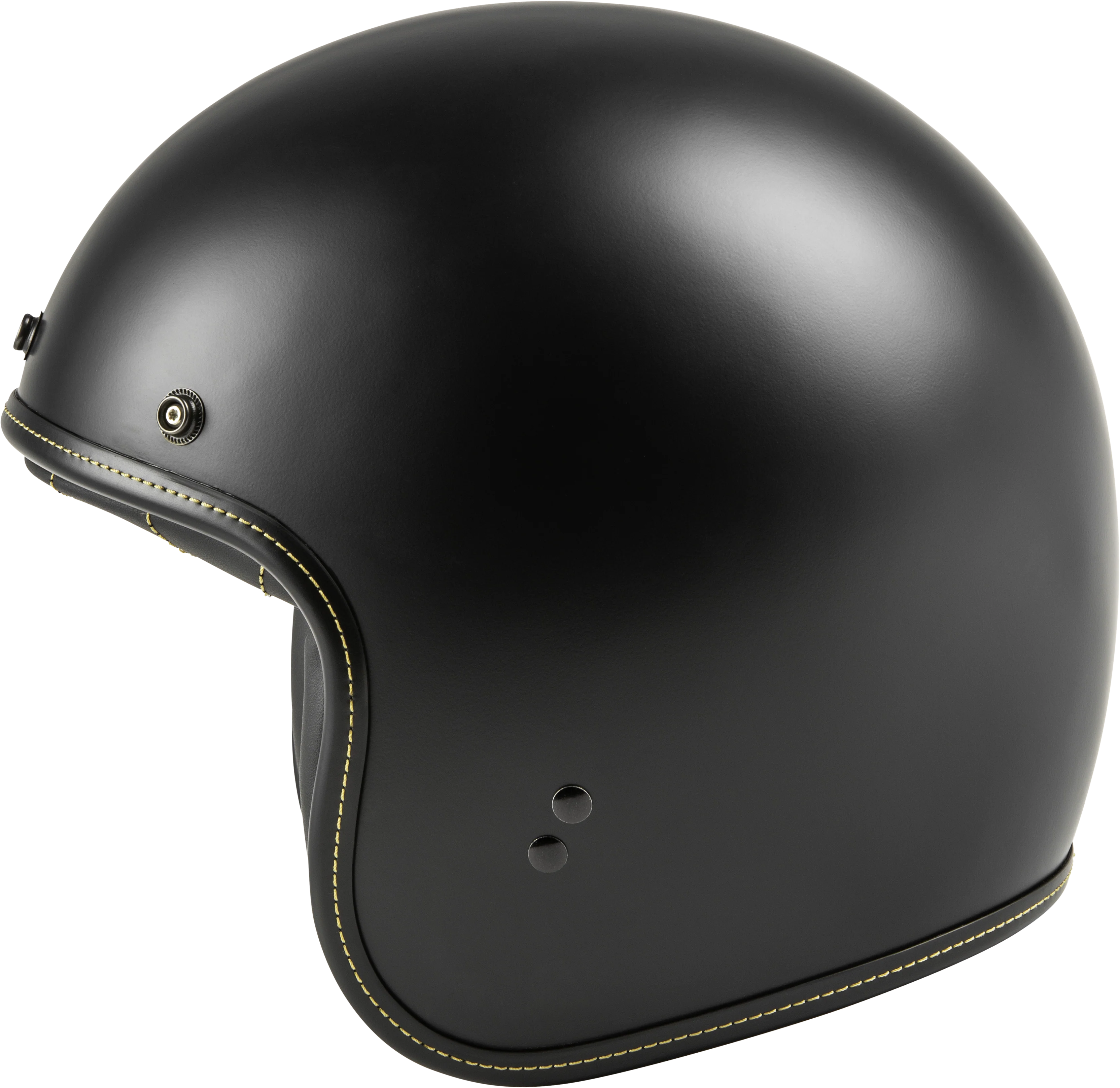 .38 Retro Helmet Matte Black Md
