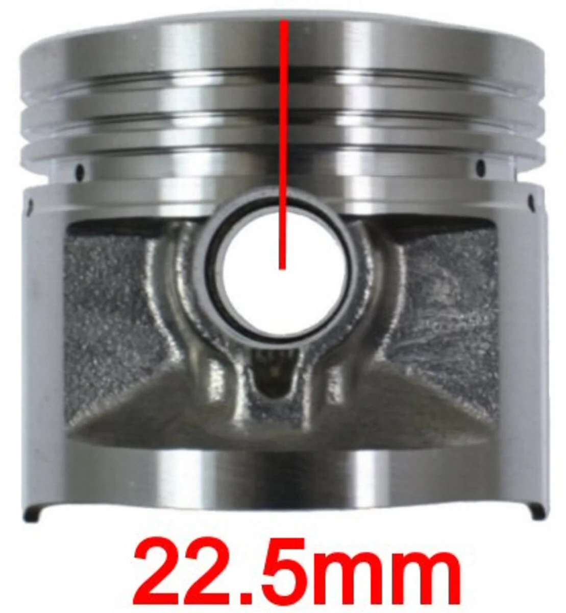 125cc 4-stroke Piston and Ring Set