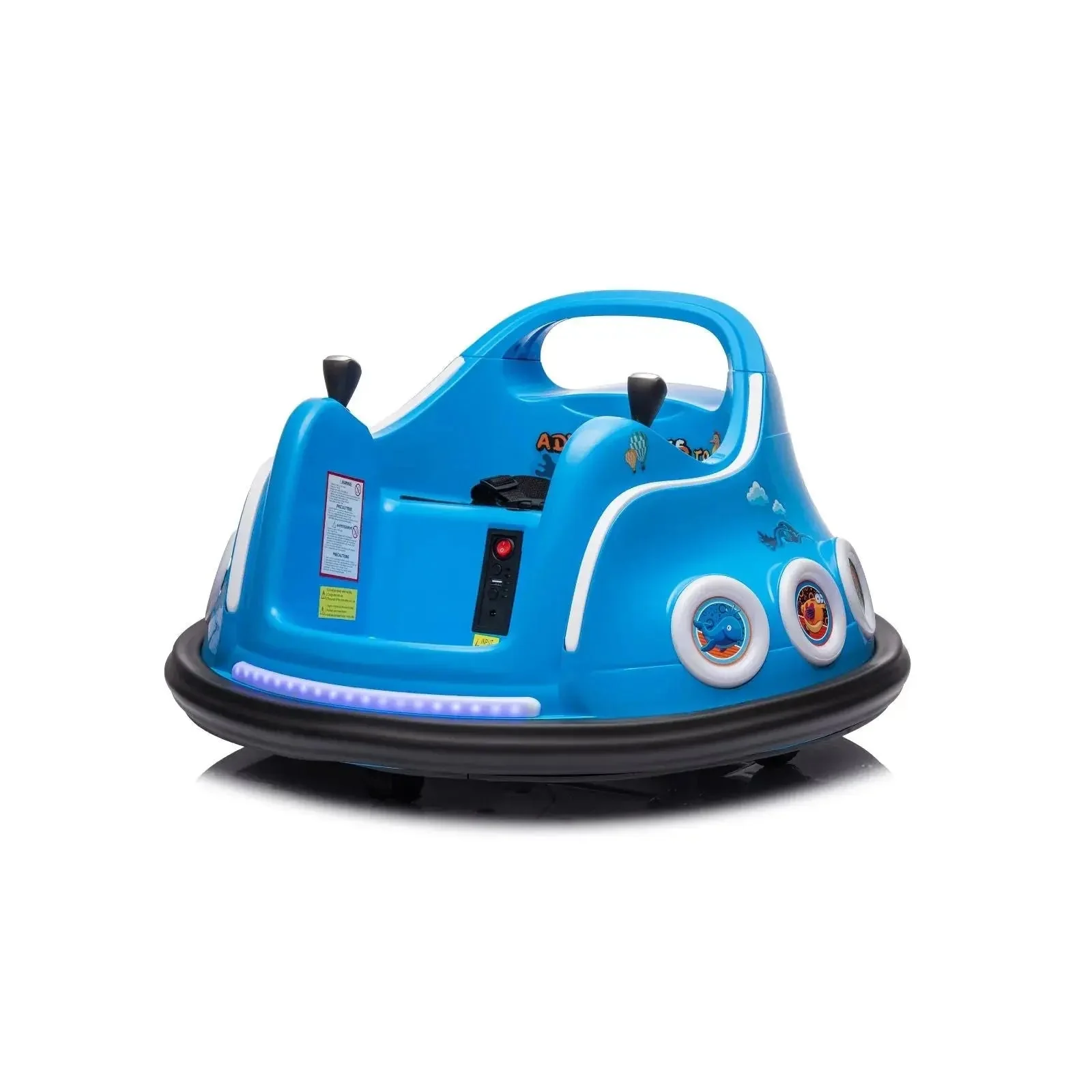 12V Freddo Bumper Car 1 Seater Ride on for Kids