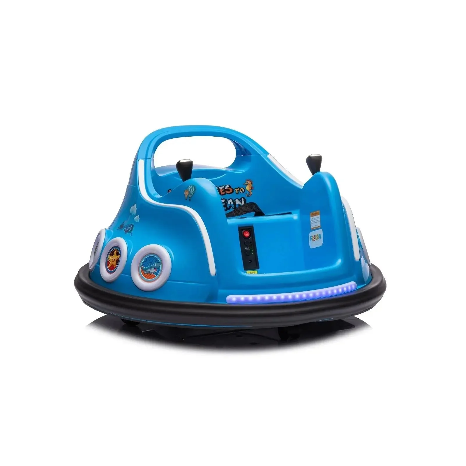 12V Freddo Bumper Car 1 Seater Ride on for Kids
