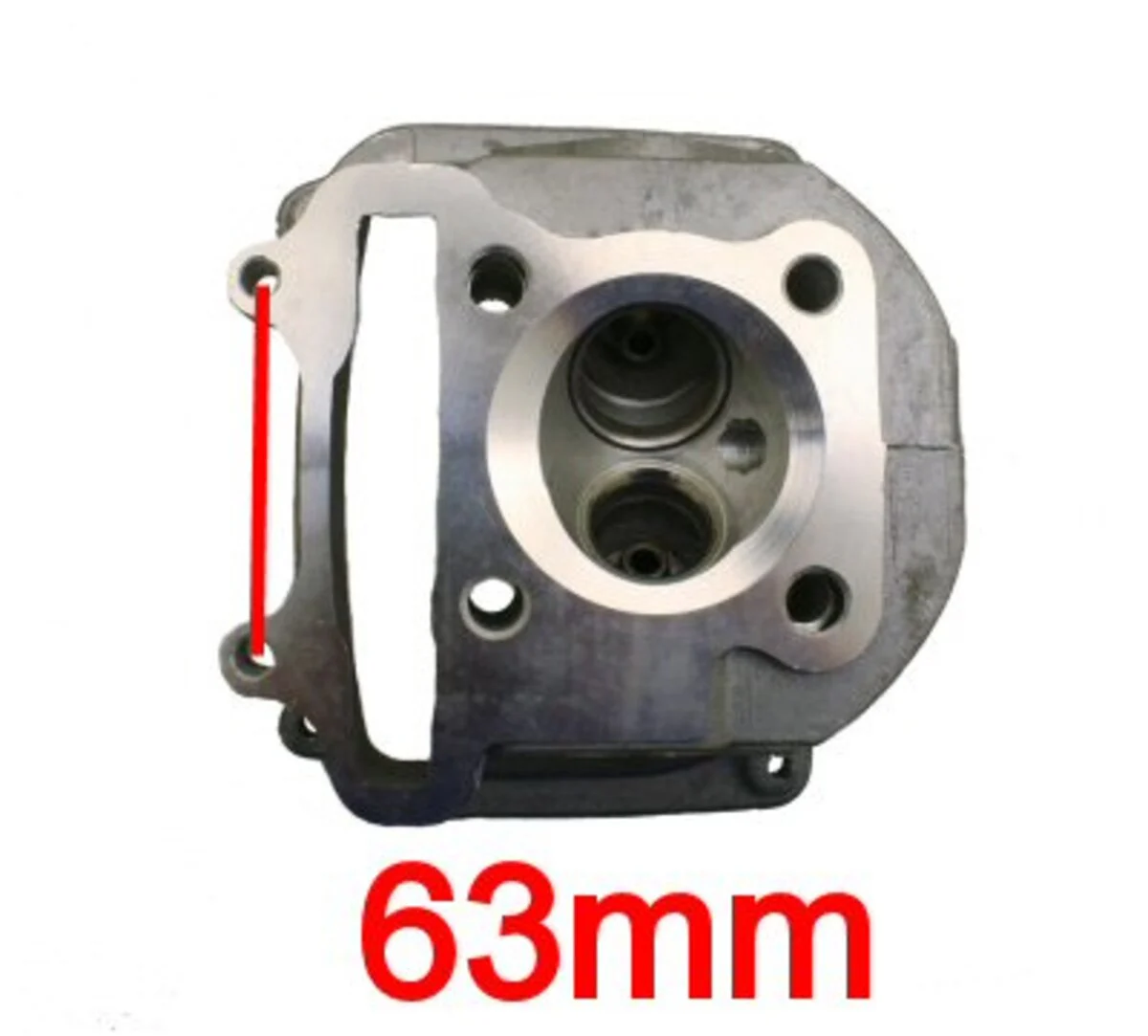 150cc GY6 Cylinder Head - Non Emissions