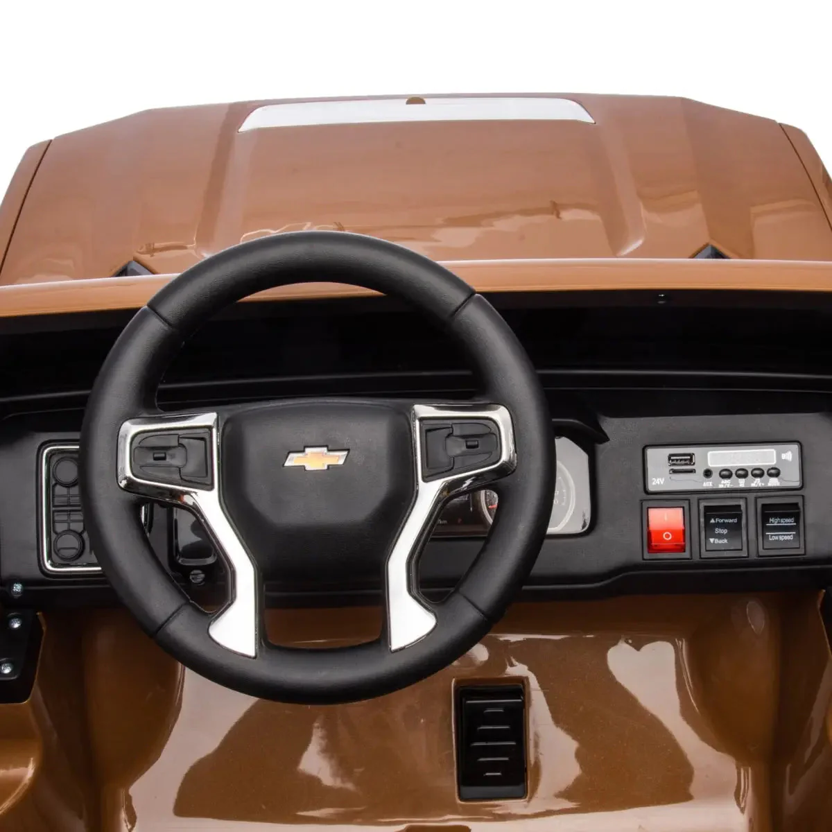 3770-24v-4x4-chevrolet-silverado-2-seater-ride-on-truck-27.webp 24V 4x4 Chevrolet Silverado 2 Seater Ride on Truck