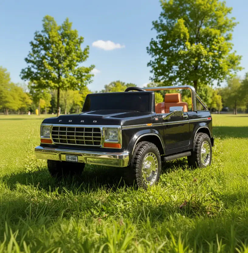 3813-black-black-variation-1.webp 24V Ford 150 2 Seater Ride on Truck