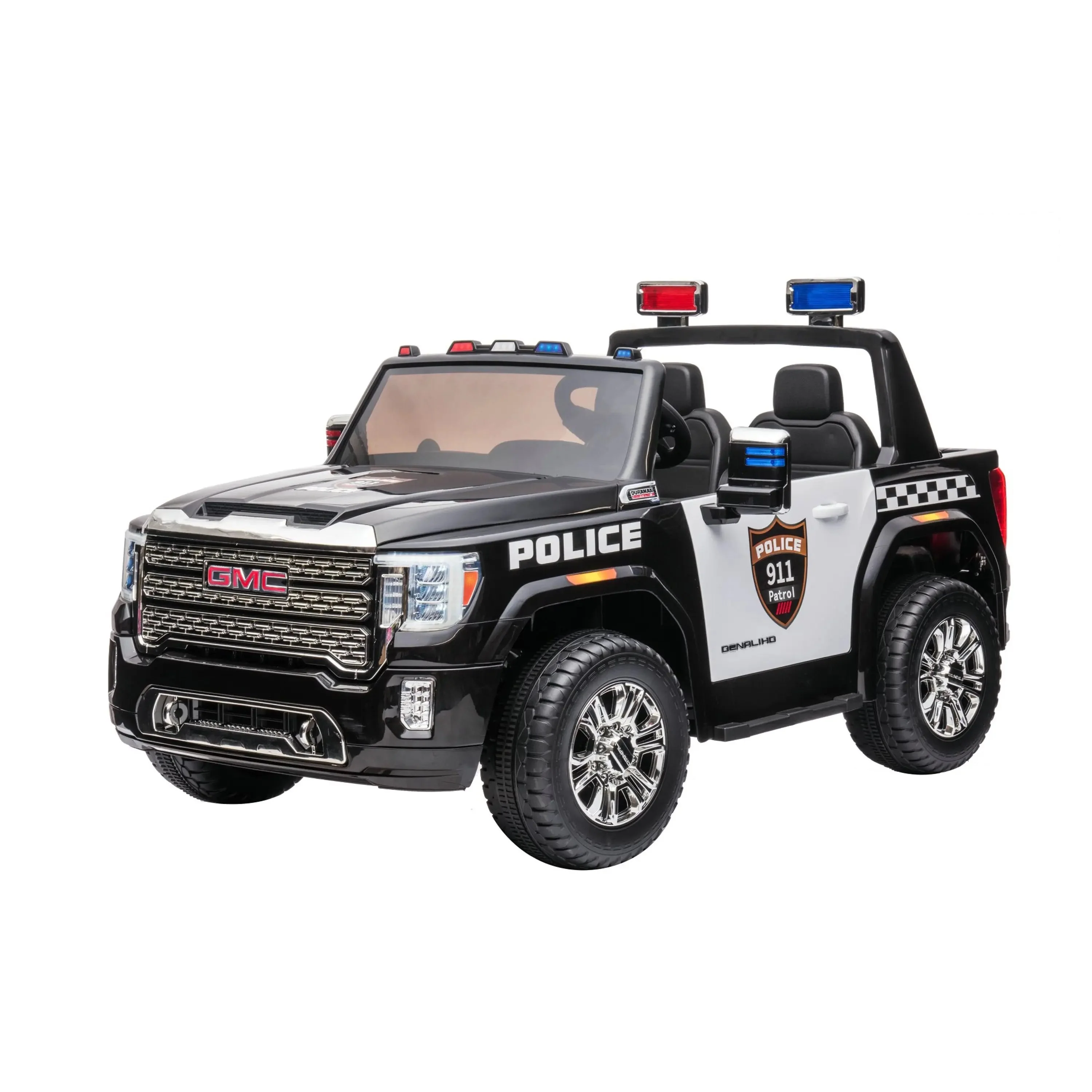 3830-24v-gmc-sierra-denali-2-seater-police-ride-on-truck-1.webp 24V GMC Sierra Denali 2 Seater Police Ride-On Truck