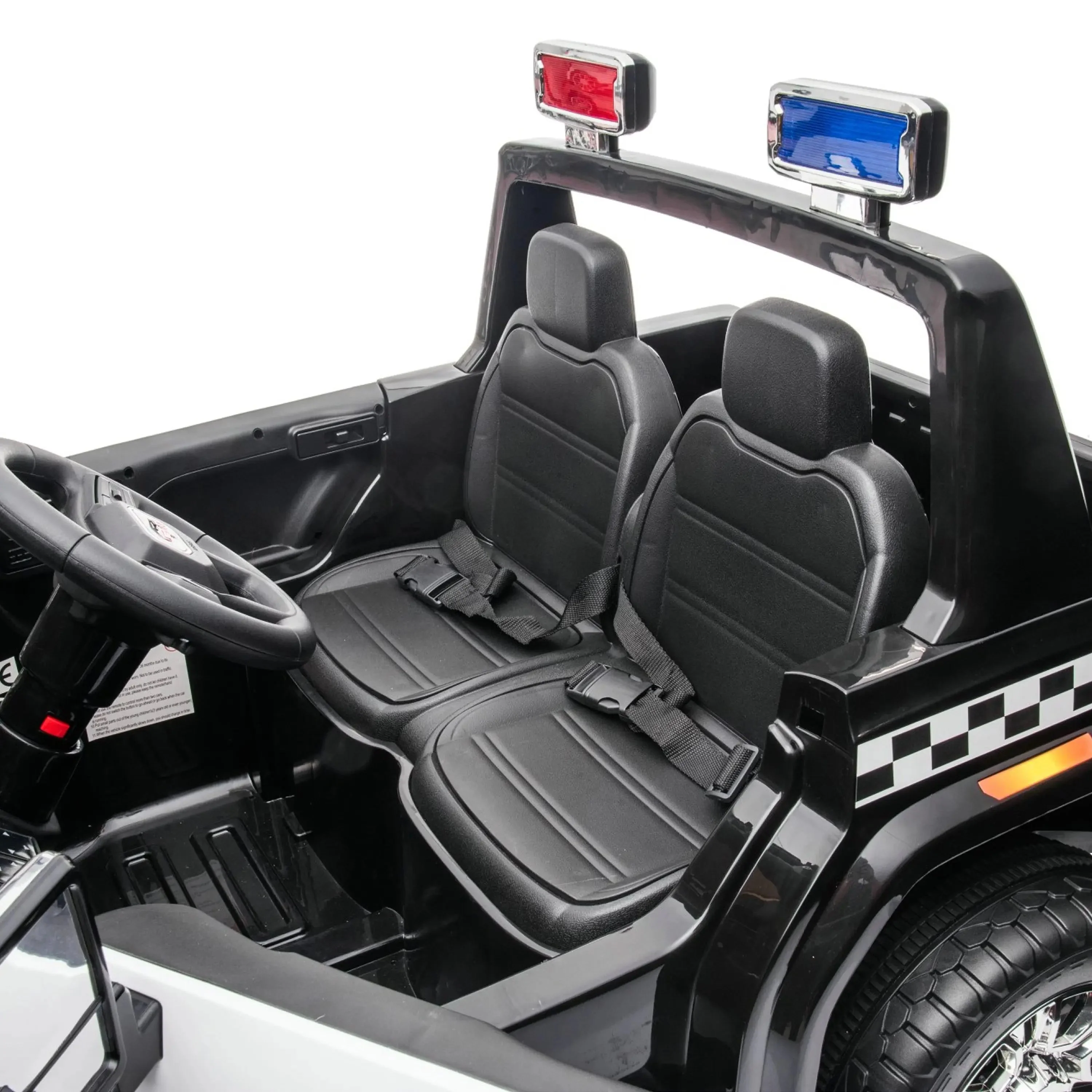 3830-24v-gmc-sierra-denali-2-seater-police-ride-on-truck-8.webp 24V GMC Sierra Denali 2 Seater Police Ride-On Truck