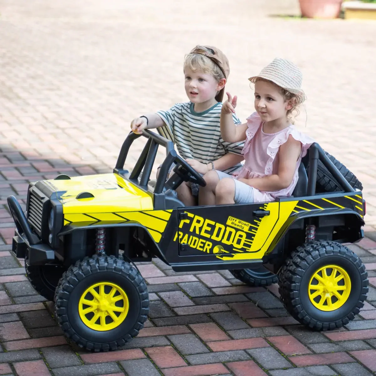 3832-24v-jeep-freddo-raider-2-seater-ride-on-30.webp 24V Jeep Freddo Raider 2 Seater Ride On
