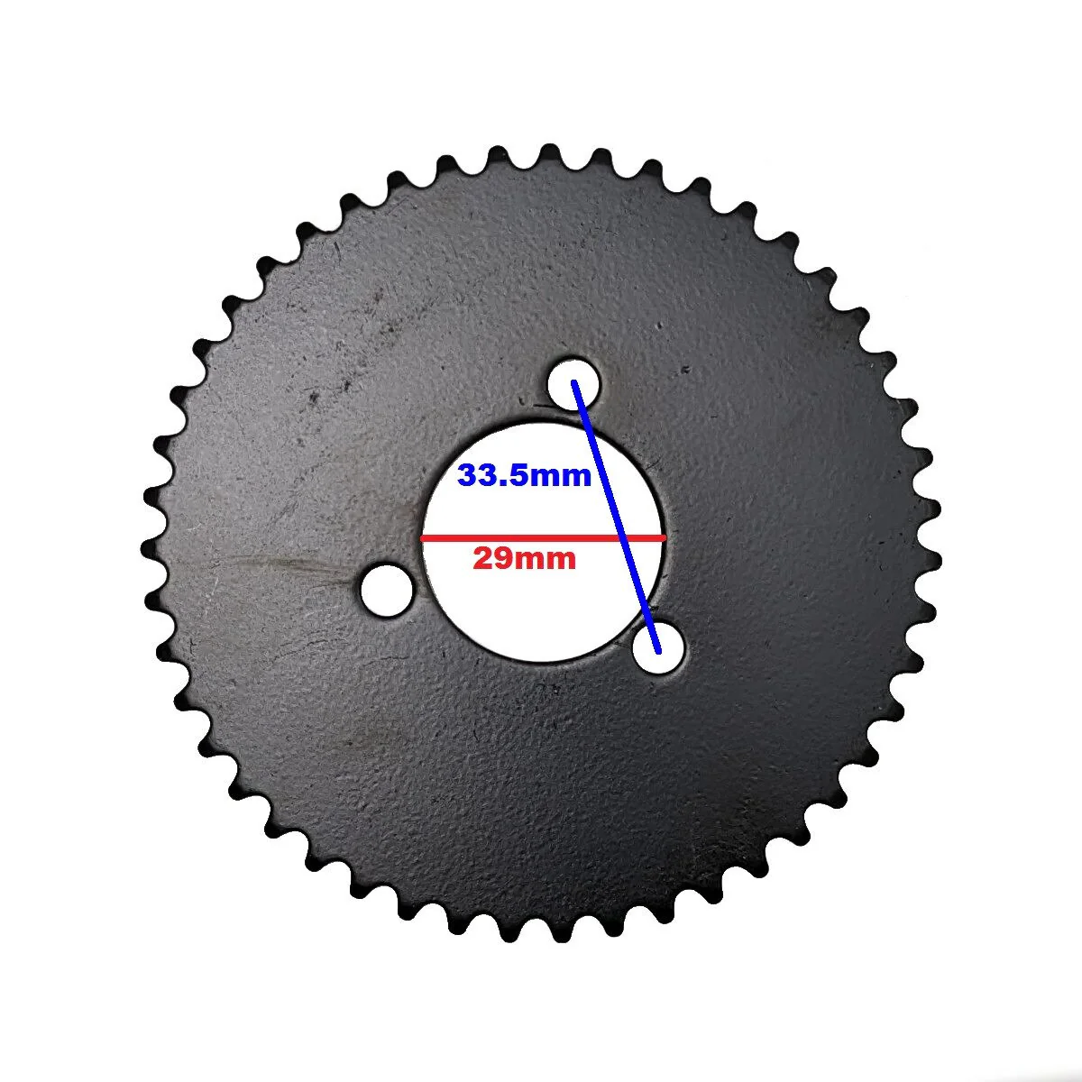 47 Tooth Rear Sprocket - 3 Bolt Pattern