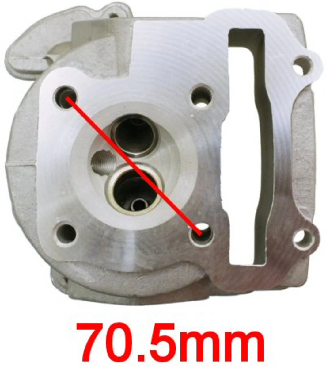 47mm QMB139 Non-Emissions Cylinder Head