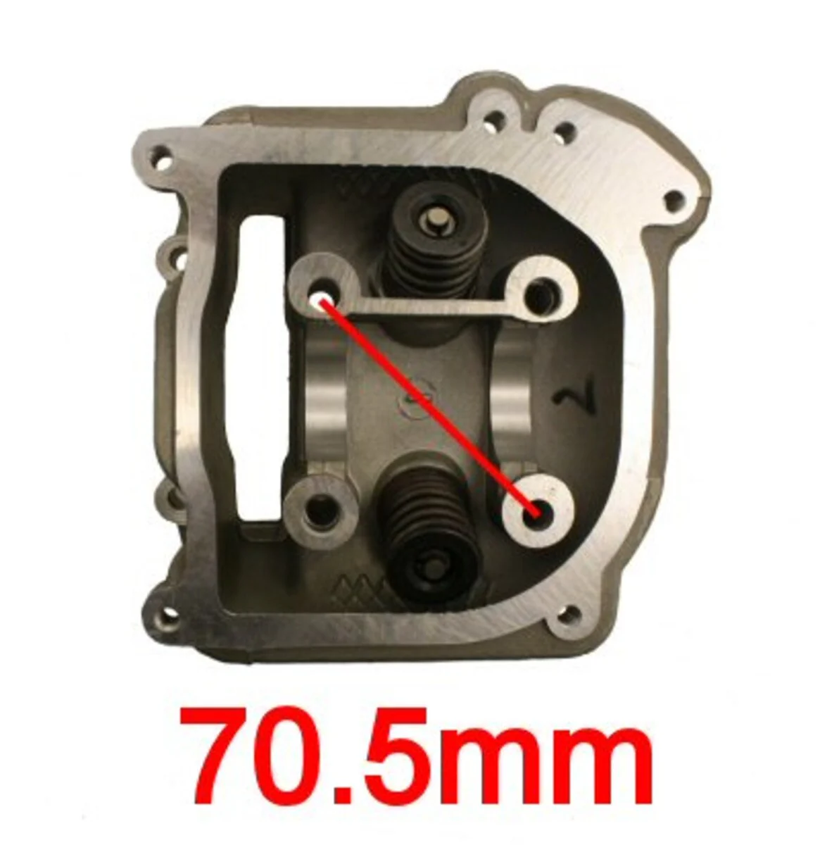 47mm QMB139 Non-Emissions Head - 69mm Valves