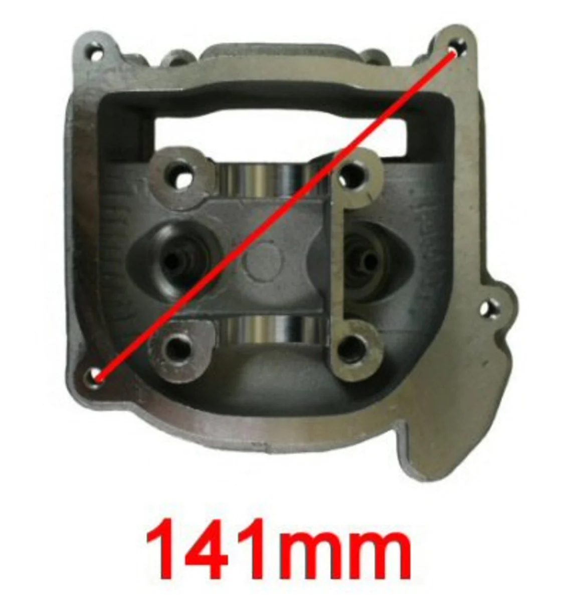 50cc QMB139 Cylinder Head - Non-Emissions