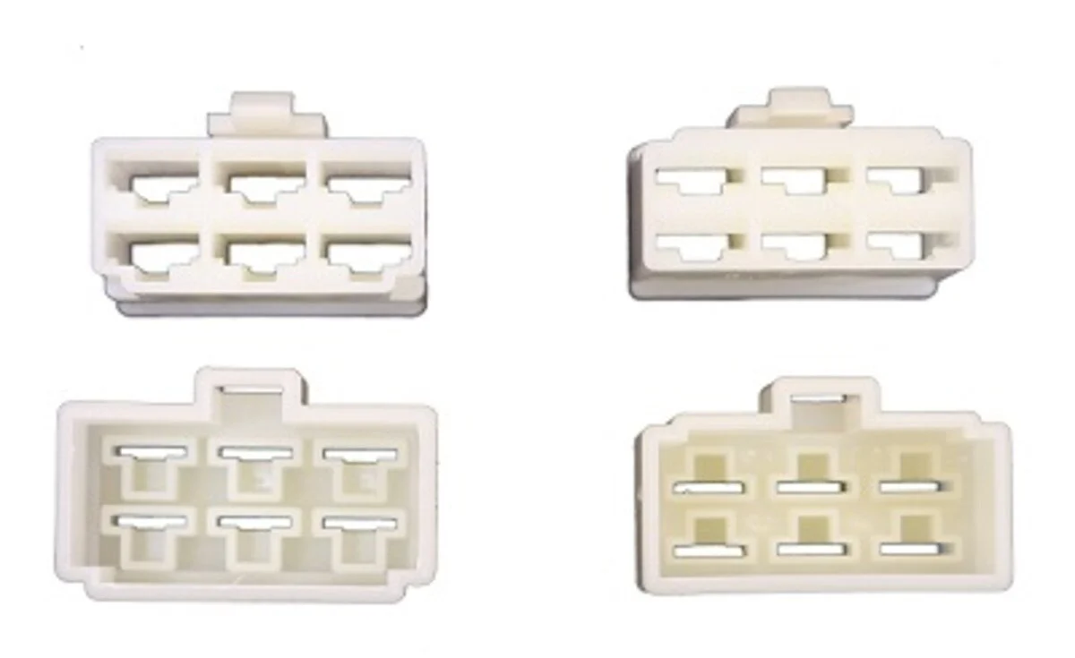 4291-6-pin-connector-kit-6.3mm-pin-2.webp 6 Pin Connector Kit - 6.3mm Pin