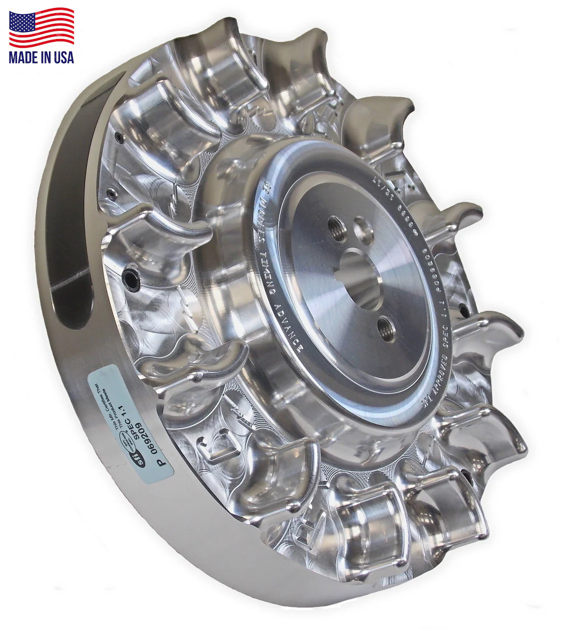 4380-6695-arc-flywheel-billet-212-predator-non-hemi-speedway-low-air-drag-1.webp 6695 ARC Flywheel, Billet, 212 Predator (Non-Hemi), Speedway, Low Air Drag