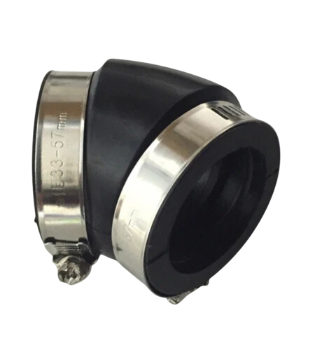 4511-adapter-carb-to-manifold-molded-33-34mm-mikuni-to-gx390-manifold-45-degree-1.webp Adapter, Carb to Manifold (Molded), 33/34mm Mikuni to GX390 Manifold, 45 Degree