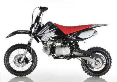 Apollo 110cc RFZ X4 Dirt Bike, 4-Speed Semi-Automatic, 14/12 inch Wheels, Ages 8 and up