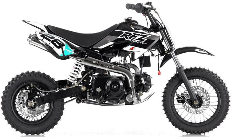 Apollo DB28 110cc Dirt Bike, 4-Speed Automatic, Electric Start, 12/10 inch Wheels, Ages 8 and up