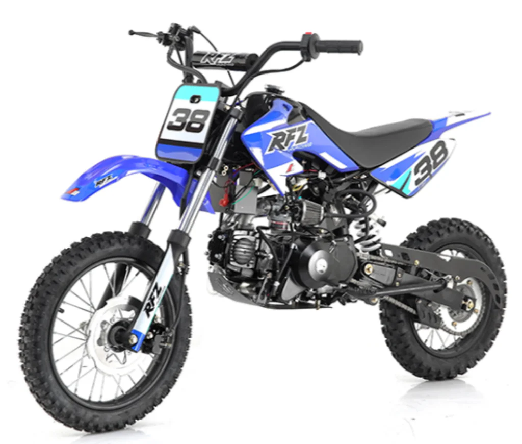 Apollo DB38 110cc Dirt Bike, Automatic, Electric Start, 14/12 inch Wheels, Ages 8 and up