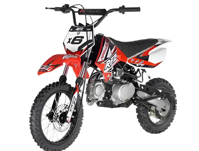 Apollo X6 125cc Dirt Bike, Automatic, 14/12 inch Wheels, Ages 12 and up