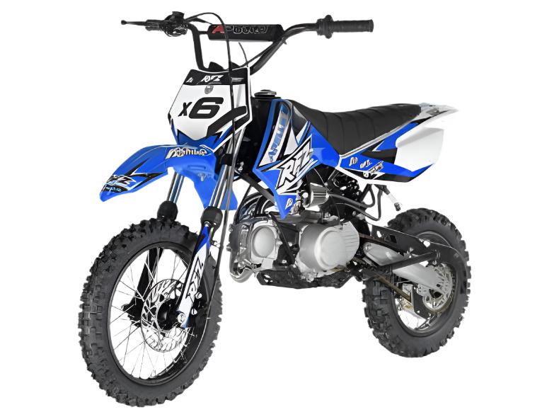 Apollo X6 125cc Dirt Bike, Automatic, 14/12 inch Wheels, Ages 12 and up