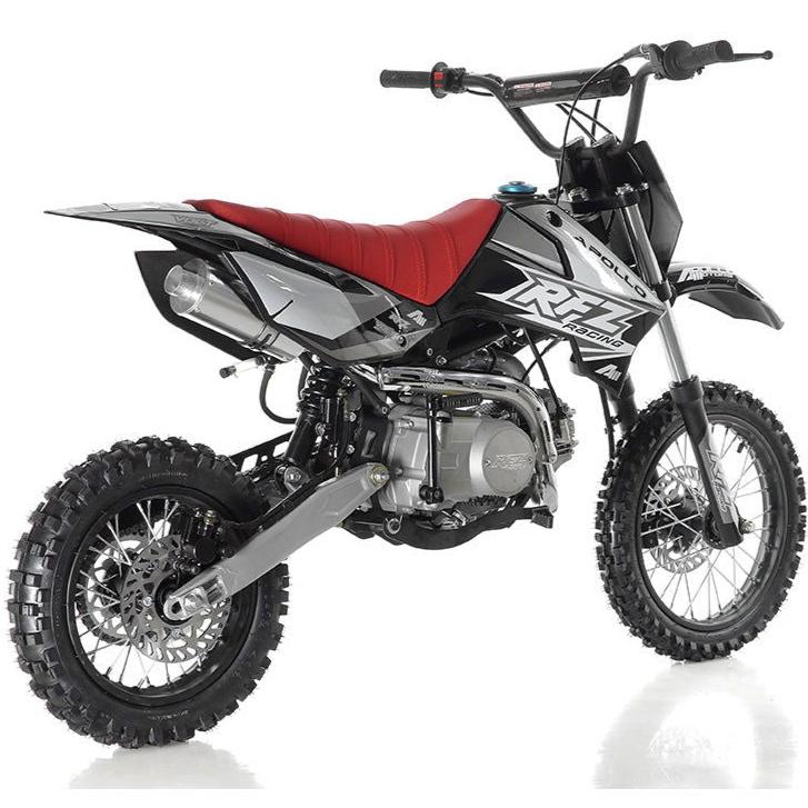 Apollo X6 125cc Dirt Bike, Automatic, 14/12 inch Wheels, Ages 12 and up