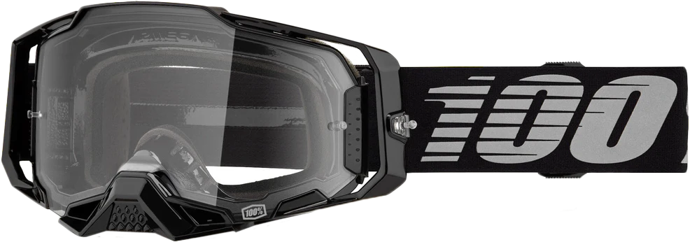 Armega Goggle Black Clear Lens